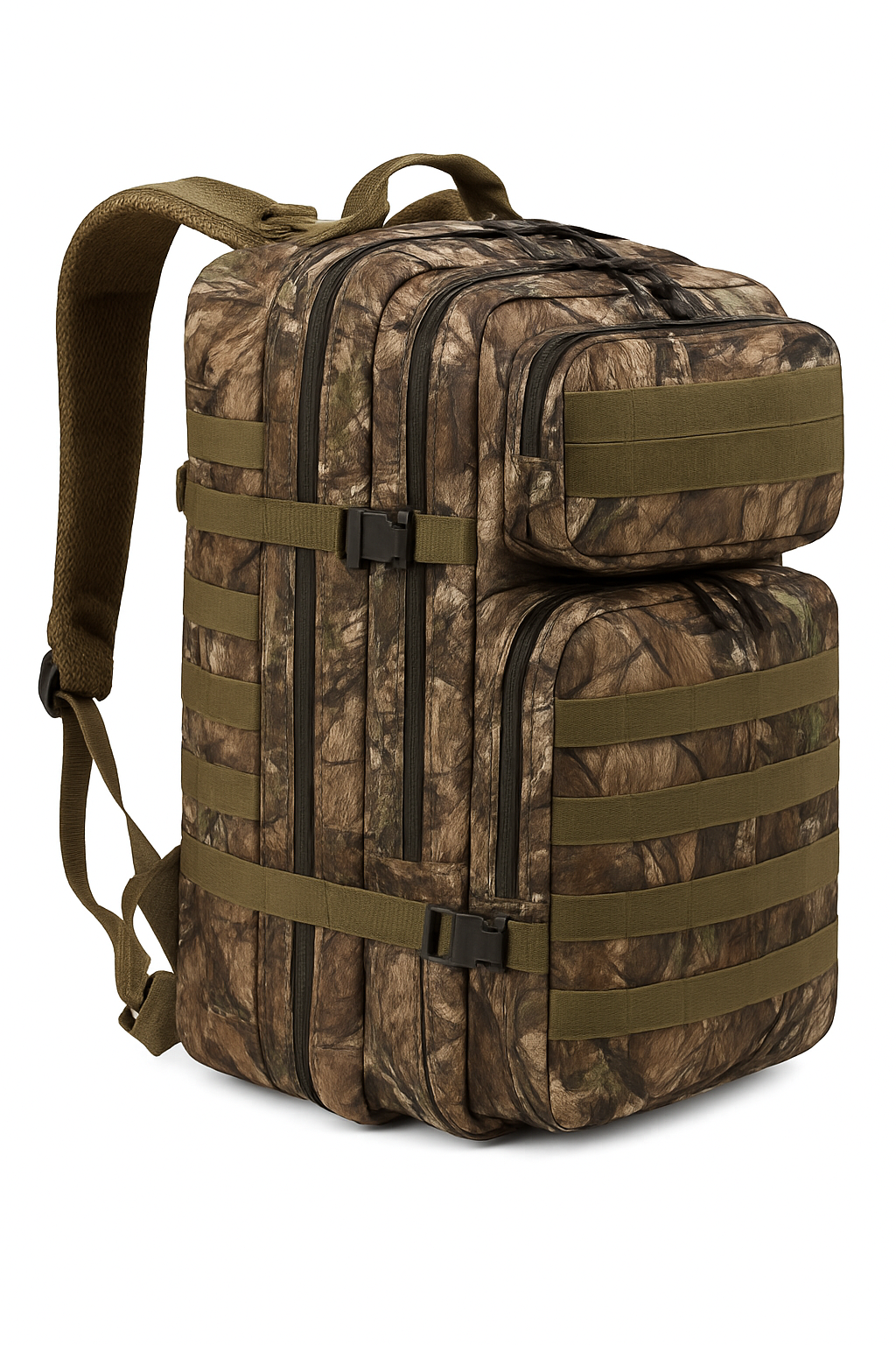 45L Large Capacity Tactical Backpack for Hiking, Camping, Gym and Trekking