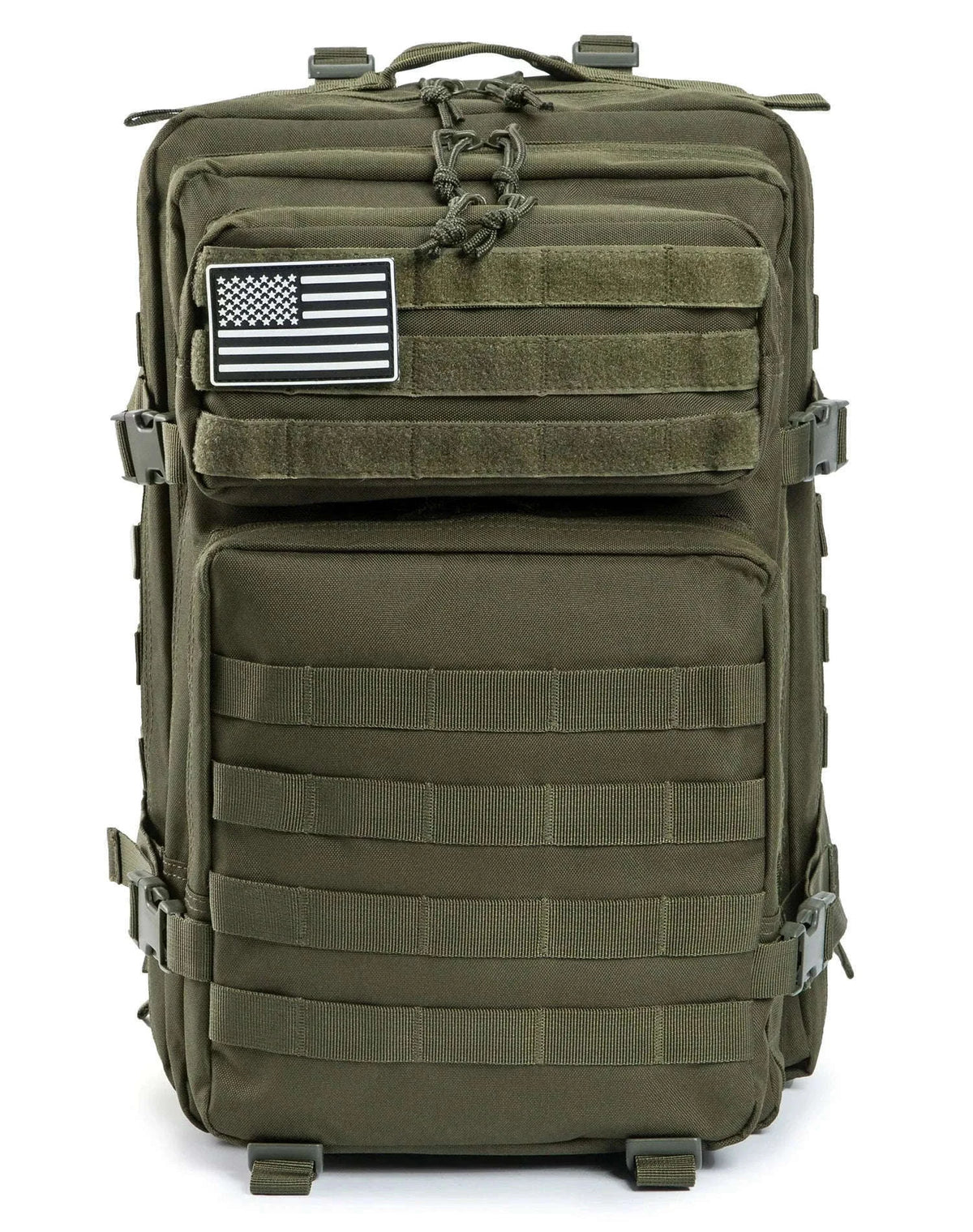 45L Tactical Backpack Large Capacity Outdoor Rucksack-Red Plaid / spain
