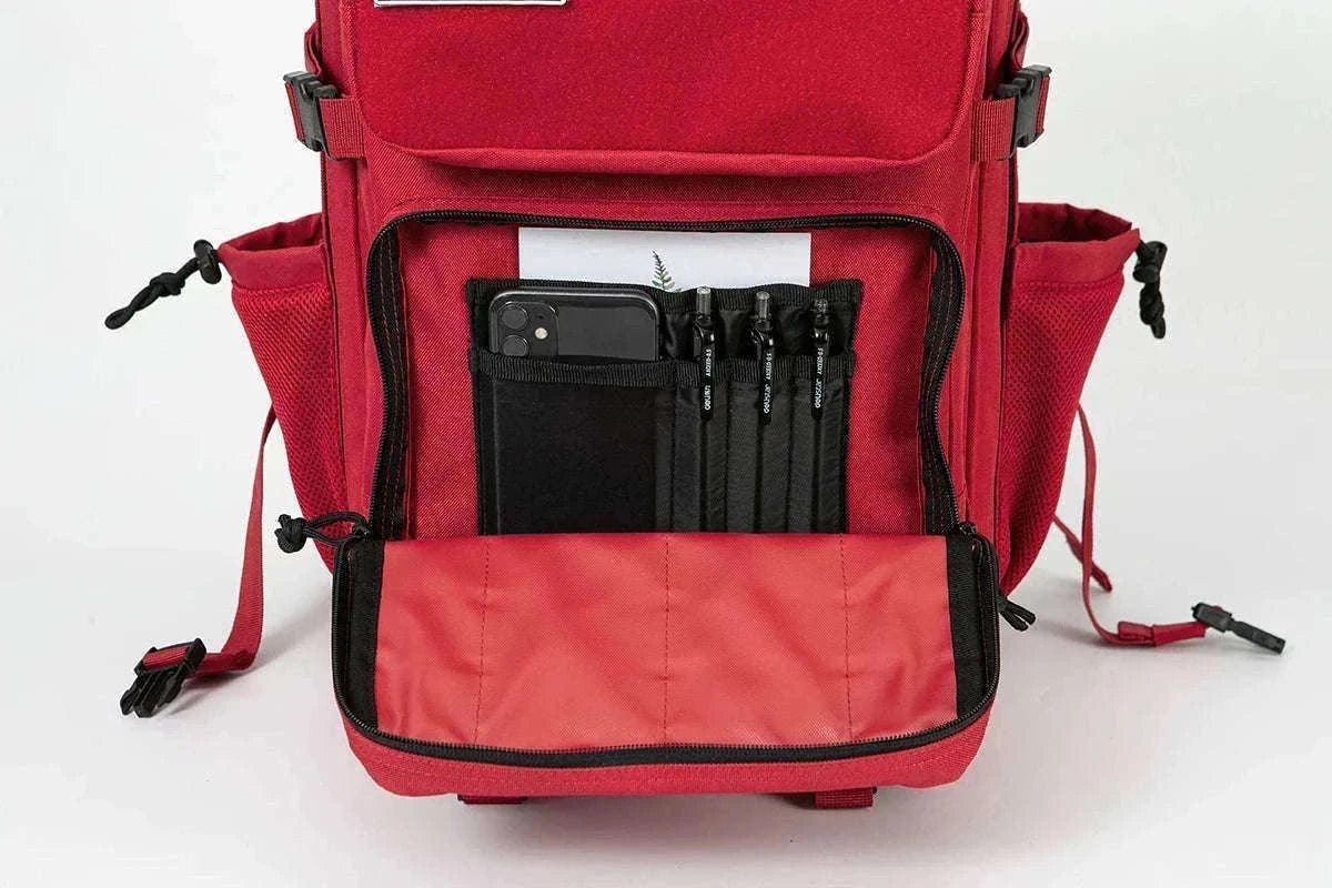 45L Tactical Backpack with Double Cup Holder-Khaki / United States