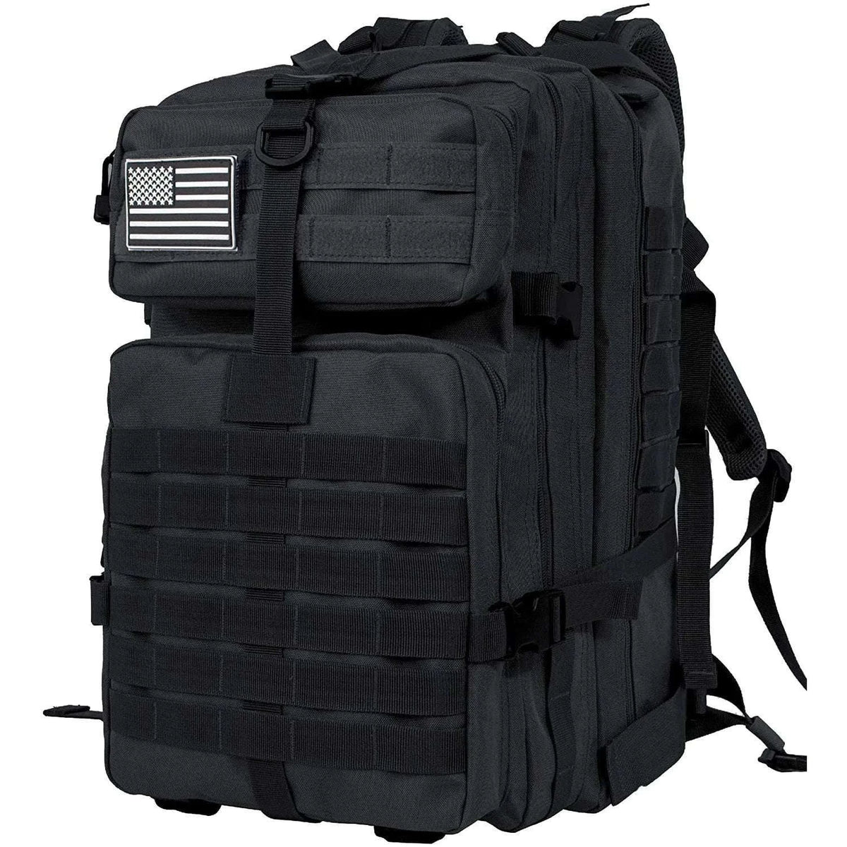 45L Tactical Backpack with Molle System-Khaki / United Kingdom