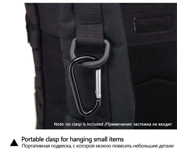 45L Tactical Backpack with Molle System-Khaki / United Kingdom