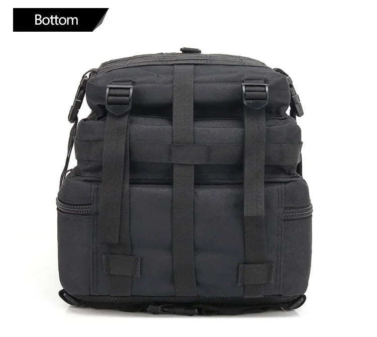 45L Tactical Backpack with Molle System-Khaki / United Kingdom