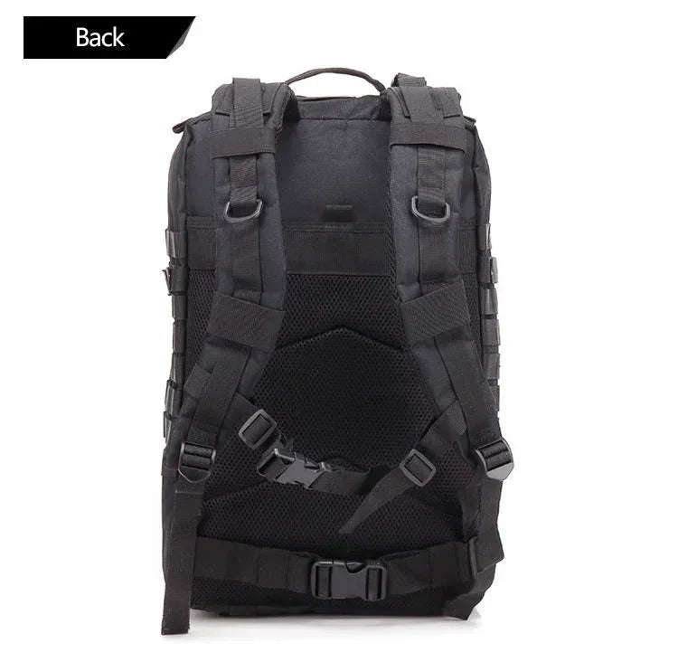 45L Tactical Backpack with Molle System-Khaki / United Kingdom