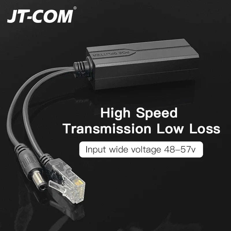 48V to 5V/12V POE Splitter Power Supply-1000M DC12V 1.2A / 5pcs