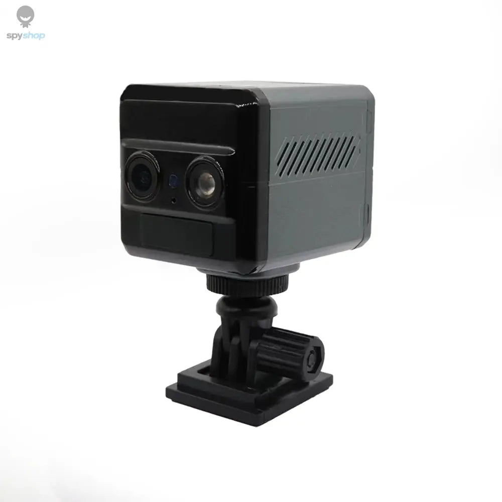 4G Sim Mini 4K Dual-Lens Camera 6X Zoom Motion Detection Night Vision 4000mAh Big Battery Two-Way Intercom Surveillance Spy-shop.com