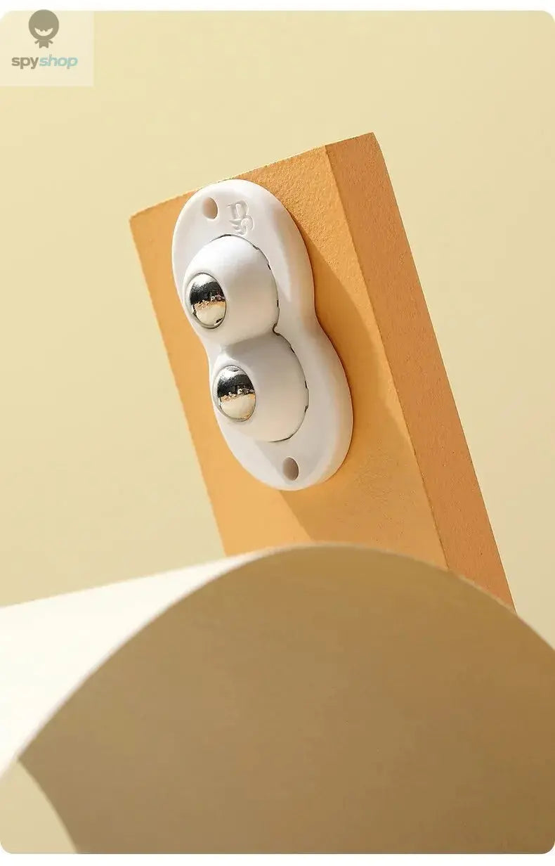 4PCS Adhesive Non Perforated Universal Wheel Furniture Base Roller Ball Type Casters Handcart Silent Wheel Spy-shop.com