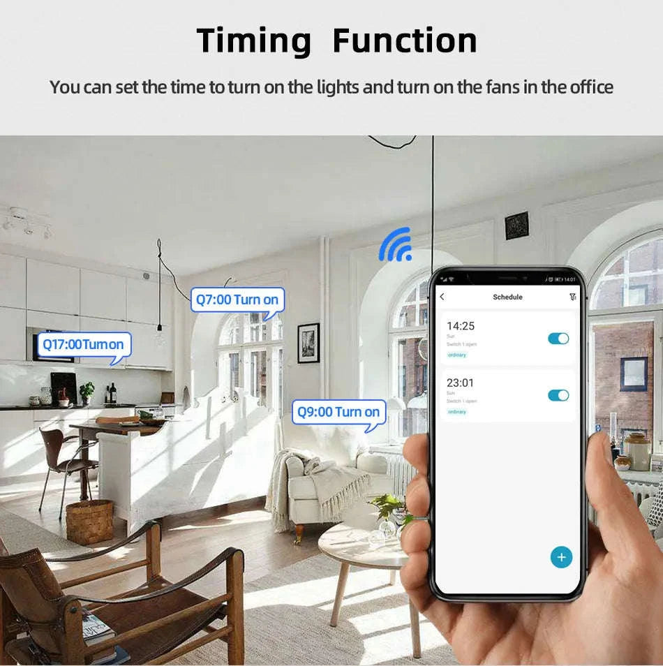 4CH Zigbee Tuya Smart Home Relay Module-AC85-250V