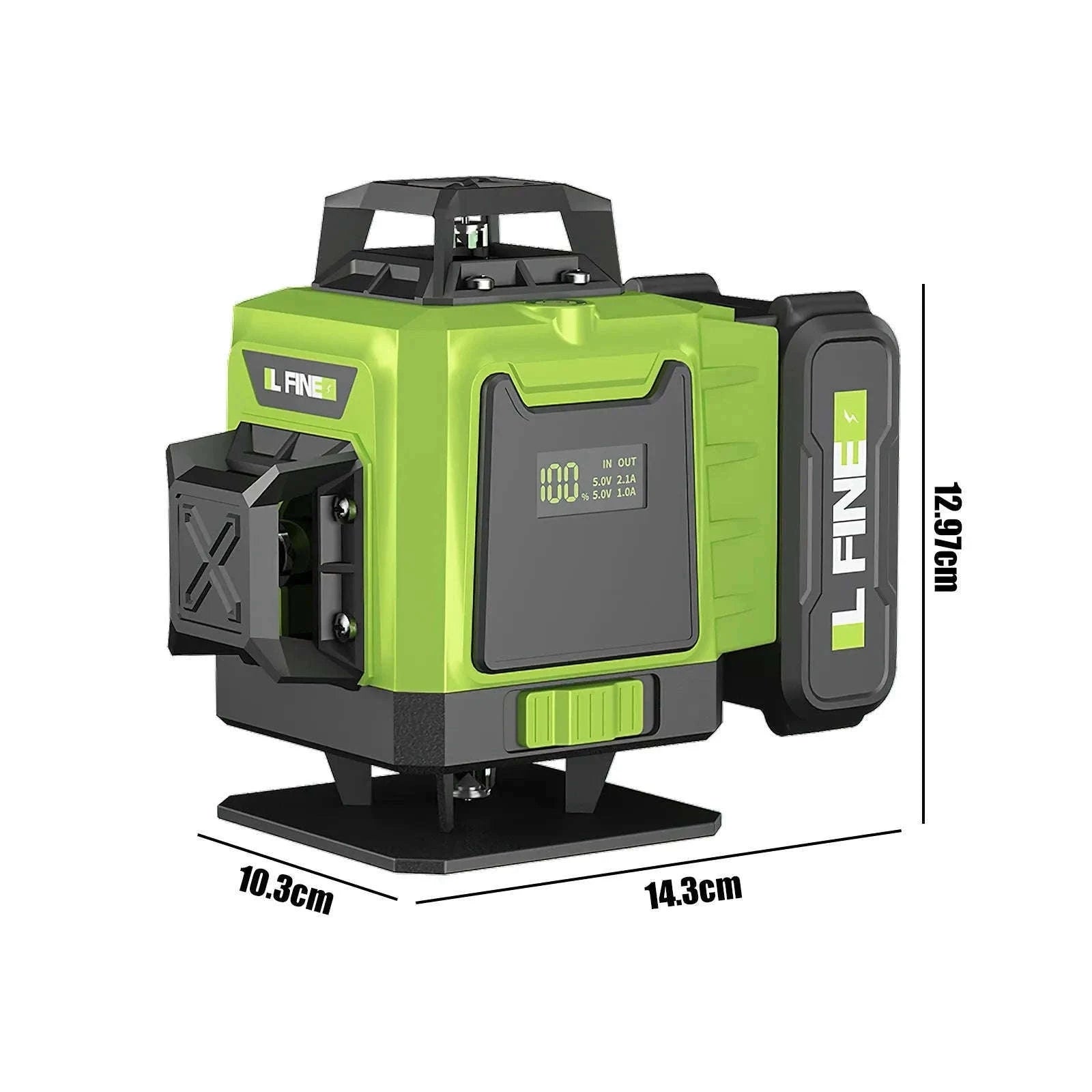 4D Laser Level with 360° Green Beam Projection-Red 4D 16 line with a cloth bag / Poland