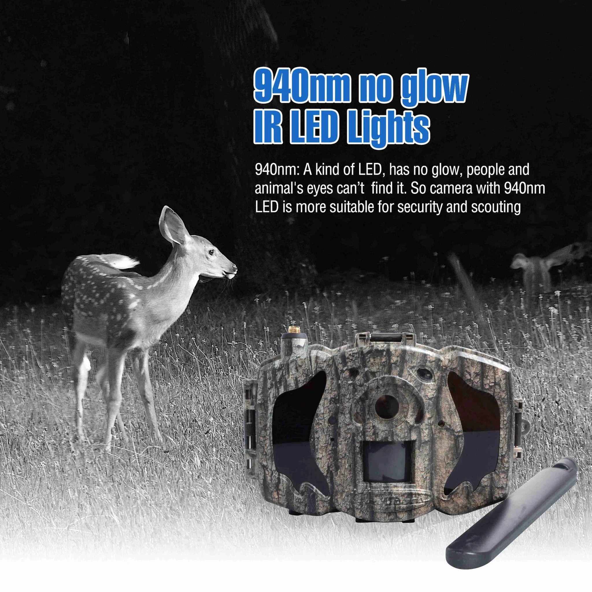 4G Cellular Trail Camera 36MP 1080P Night Vision IP66-Default Title