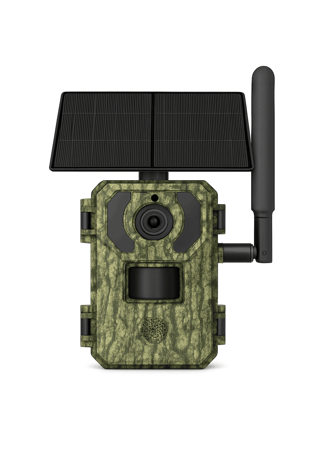4G LTE Solar Trail Camera 4MP Night Vision PIR Motion EU SIM-Default Title