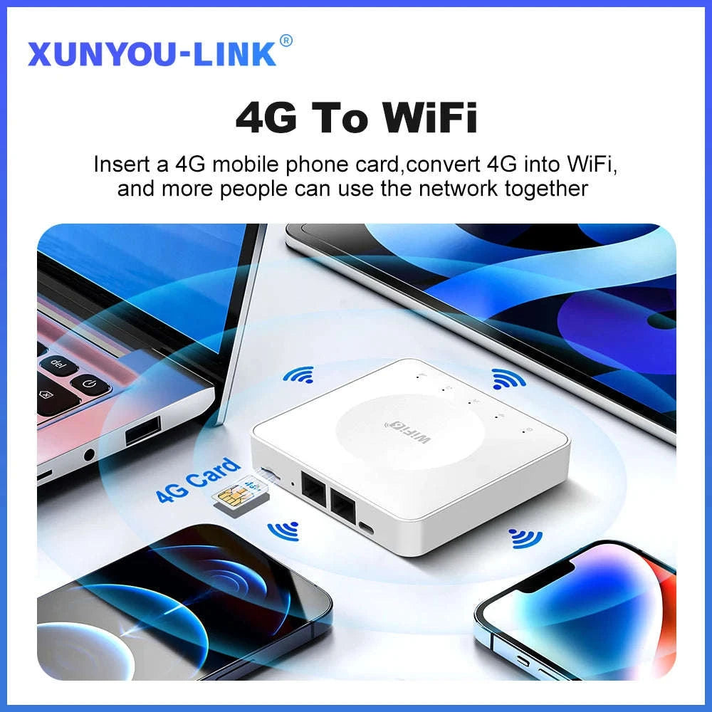 4G LTE WiFi Router with SIM Card and Type-C-China Mainland