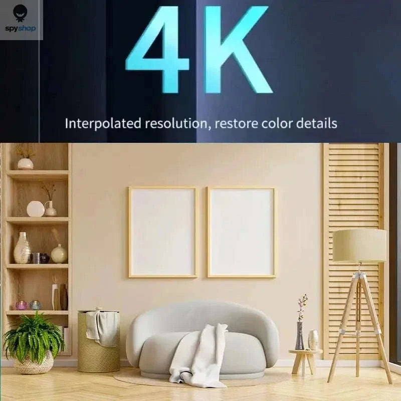 4G Mini 4K Dual‑Lens Camera – 6X Zoom, Night Vision, Two‑Way Intercom-EU Camera Add 64G TF / Type-C