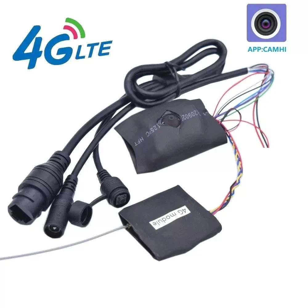 4G Mini IP Camera Module with Pinhole Lens and HD Video-2MP EU / EU Plug
