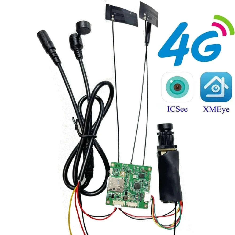 4G SIM Card Mini 1080P Camera for Remote Surveillance-
