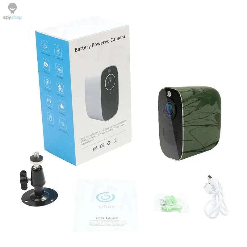 4G SIM Security Camera 4MP Full-Color, Battery Powered-4MP 4G Cam No Card / CHINA