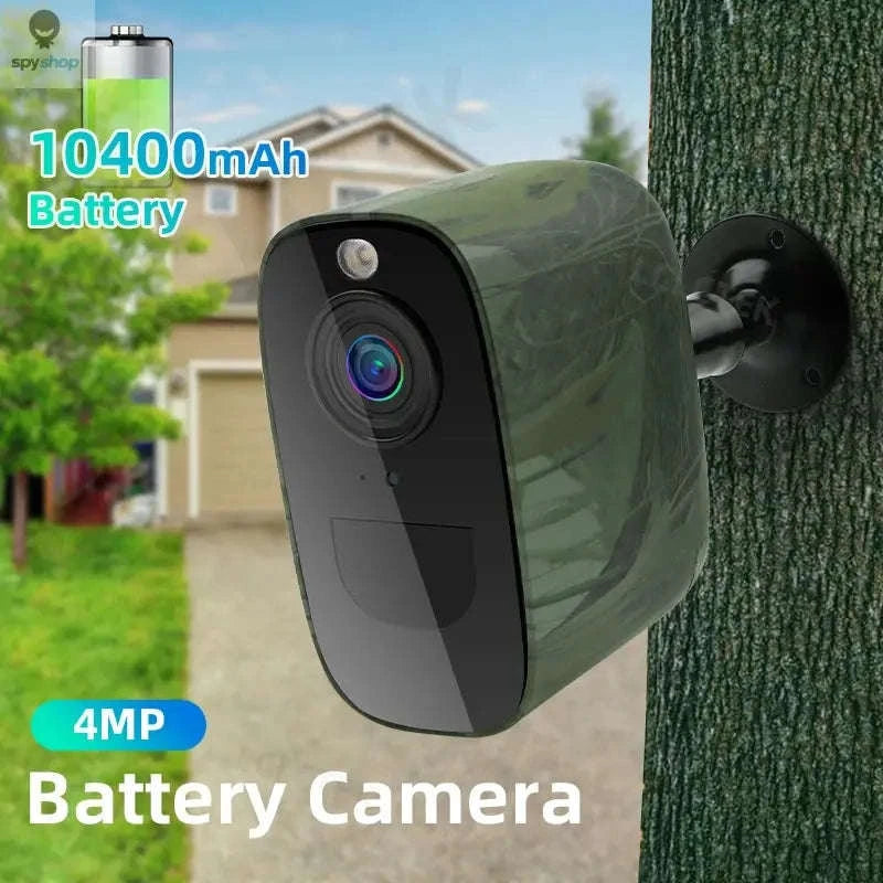 4G SIM Security Camera – 4MP Full-Color, Battery Powered, Outdoor Ready-4MP 4G Cam No Card / CHINA