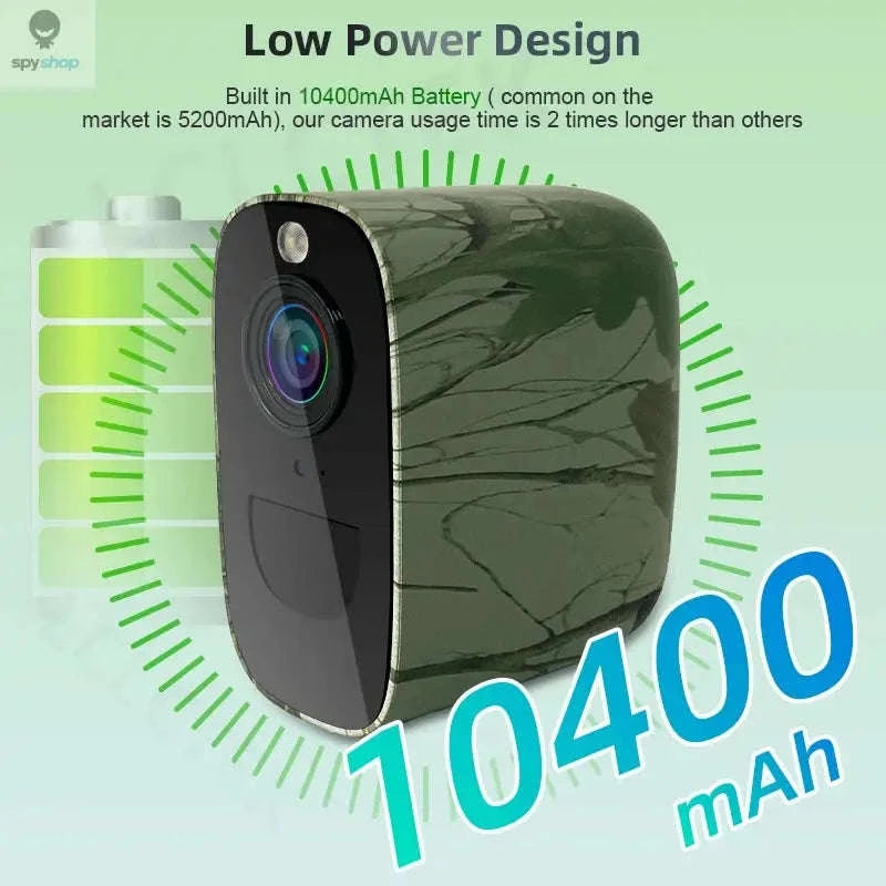 4G SIM Security Camera – 4MP Full-Color, Battery Powered, Outdoor Ready-4MP 4G Cam No Card / CHINA