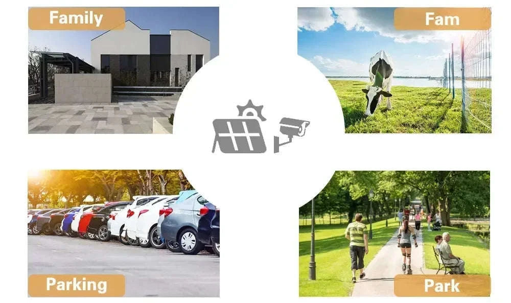 4G Solar Dual Lens Outdoor Security Camera 8MP 4K PIR Human Detection-EseeCloud 4G Solar / Poland
