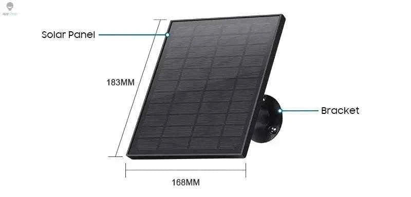 4G Solar Security Camera with 4MP HD, Night Vision and Pan-Tilt