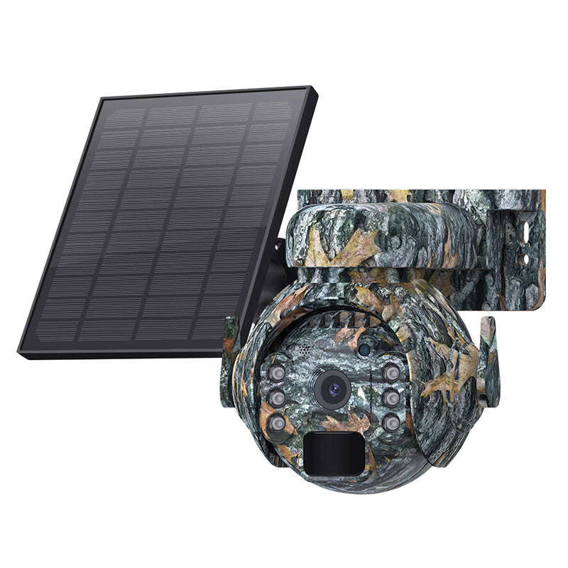 4G Solar Security Camera – Pan‑Tilt Outdoor Surveillance with 4MP HD and Night Vision-4G Camera add 64GB / CHINA