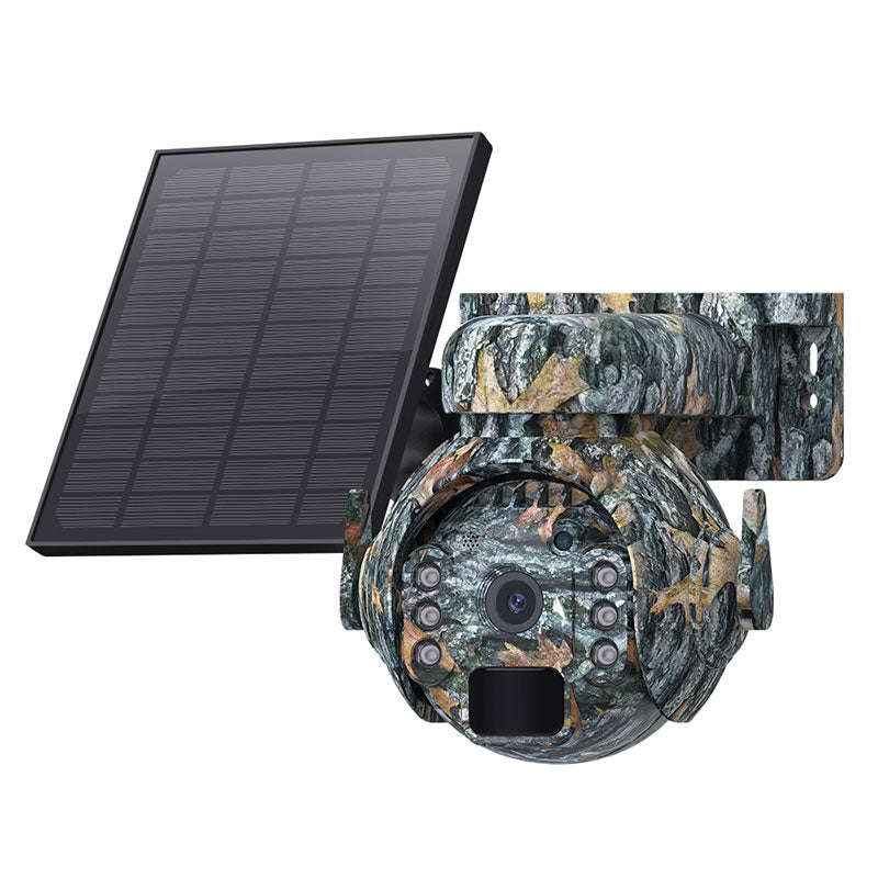 4G Solar Security Camera with 4MP HD, Night Vision and Pan-Tilt