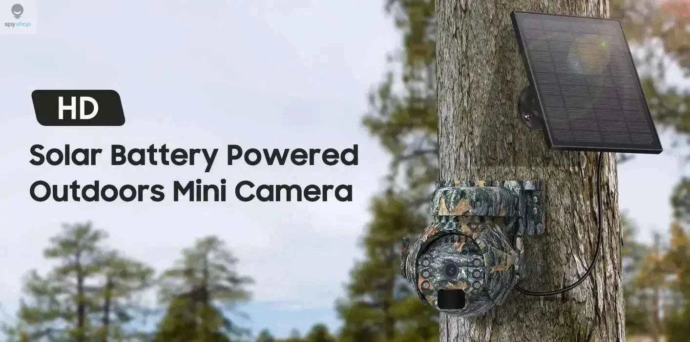 4G Solar Security Camera with 4MP HD, Night Vision and Pan-Tilt