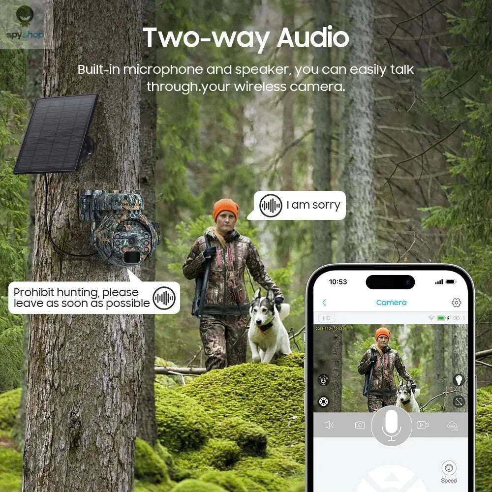 4G Solar Security Camera – Pan‑Tilt Outdoor Surveillance with 4MP HD and Night Vision-4G Camera add 64GB / CHINA