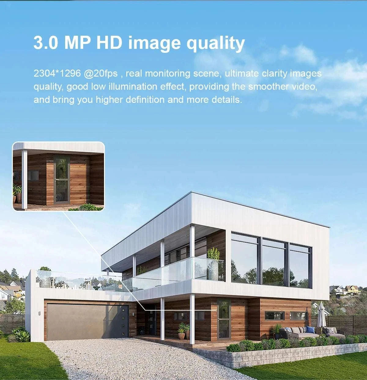 4G Solar Security Camera PTZ 3MP Outdoor Night Vision Surveillance-4G Camera / EU Plug