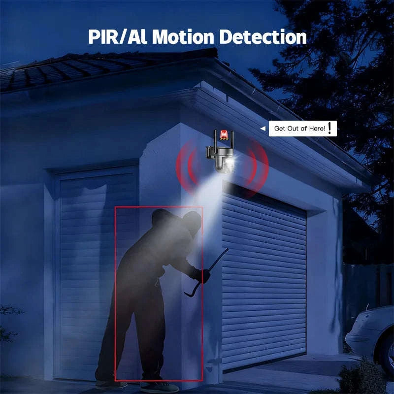 4G Solar Security Camera with Human Detection & 360° Coverage-4G with 32GB Card / United States