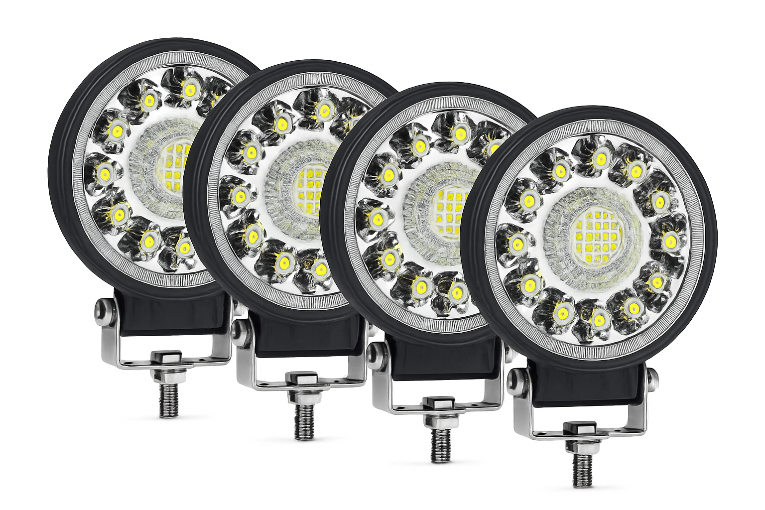 4inch 123W LED Bar Offroad 4X4 Spotlight 12V 24V Work Light Bar For Jeep Truck Car Tractor SUV ATV Barra LED Headlights