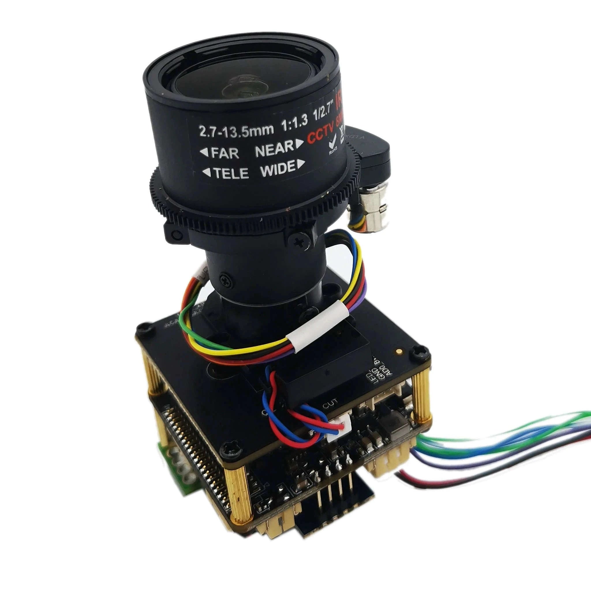 4K 8MP IP Camera Module with Motorized Zoom and IMX415 Sensor-32G SD CARD / AU Plug