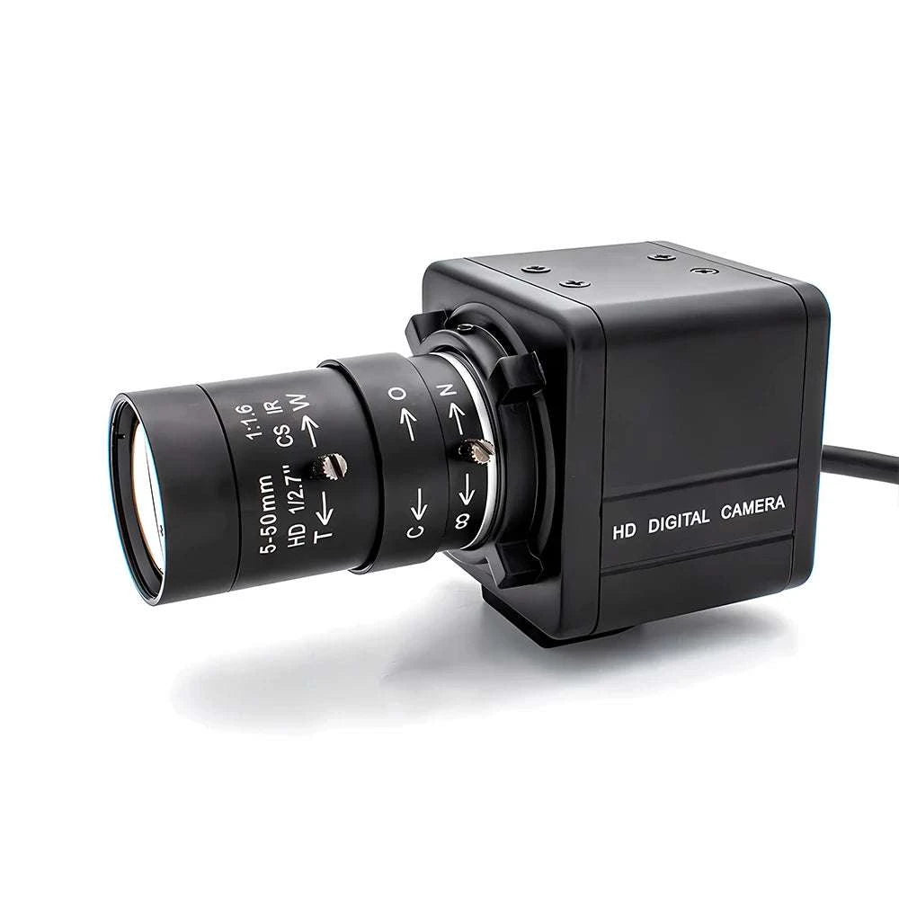 4K 8MP POE IP Camera with Zoom Lens Mini Metal CCTV-BLACK POE / 4MP / POE48V|2.8-12mm(manual)