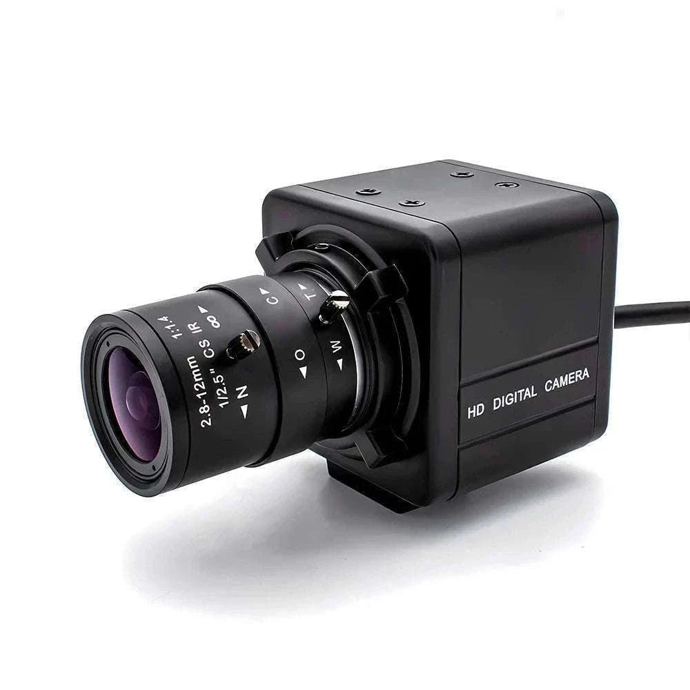 4K 8MP POE IP Camera with Zoom Lens Mini Metal CCTV-BLACK POE / 4MP / POE48V|2.8-12mm(manual)