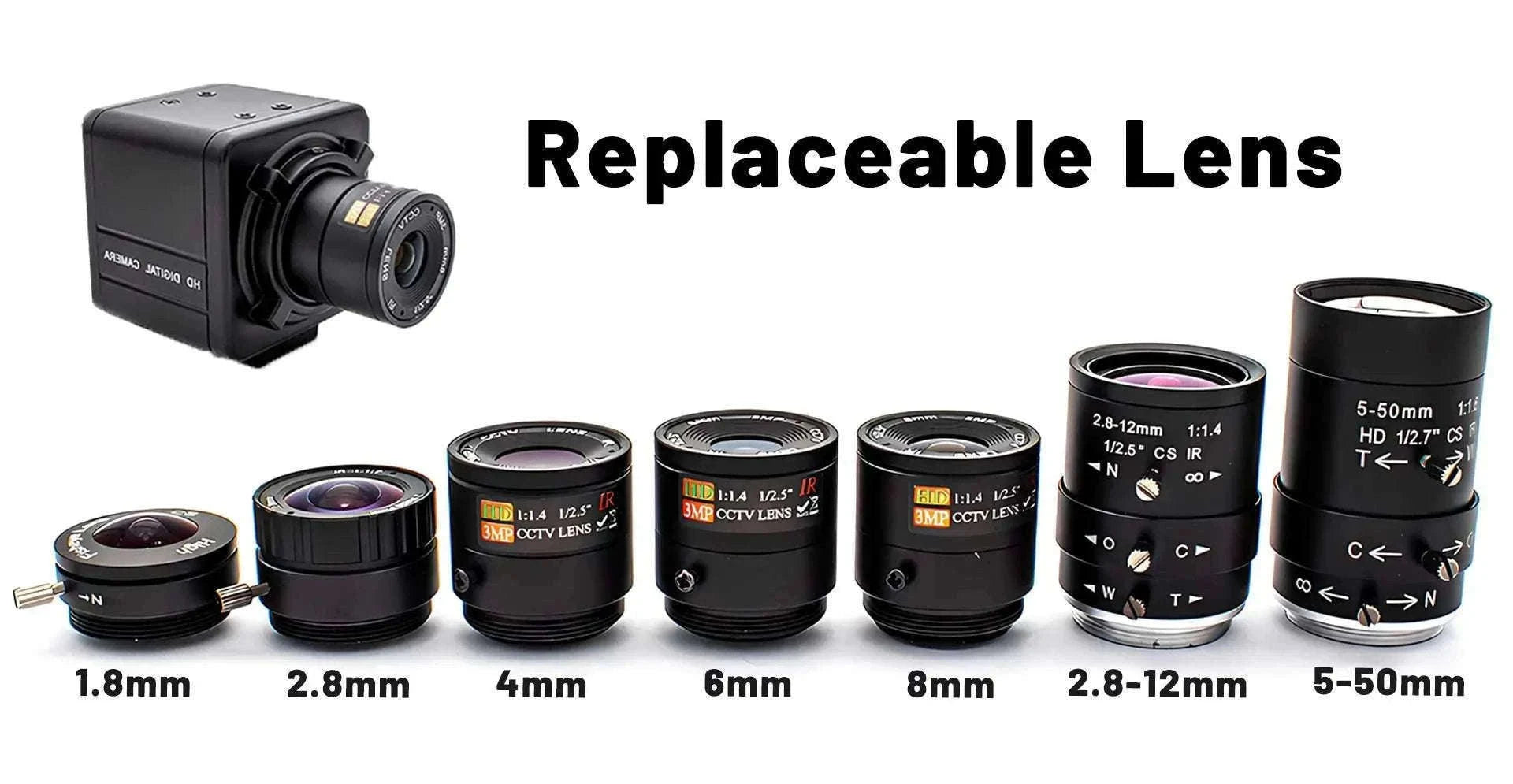 4K 8MP POE IP Camera with Zoom Lens Mini Metal CCTV-BLACK POE / 4MP / POE48V|2.8-12mm(manual)