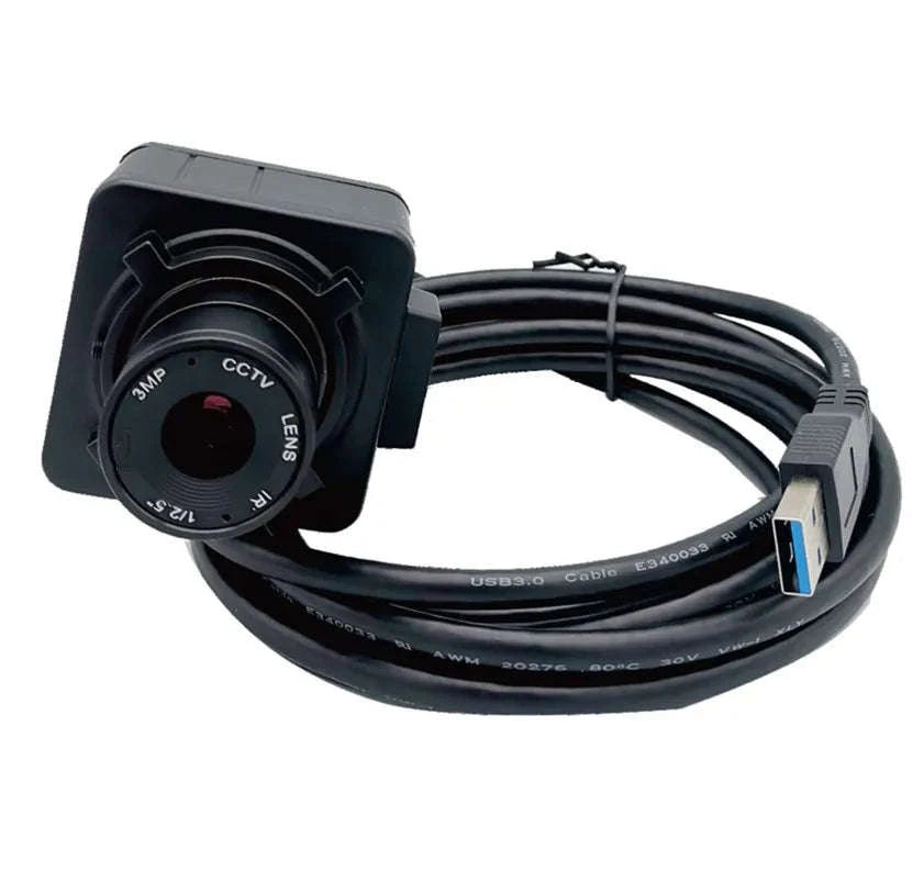 4K 8MP USB Camera with 5-50mm Zoom Lens for Motion Capture-8mm lens