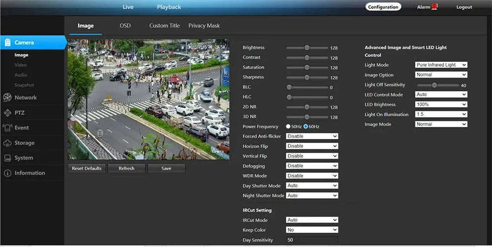 4K 8MP Zoom RTMP IP Camera for Clear Remote Surveillance-IMX415 30X