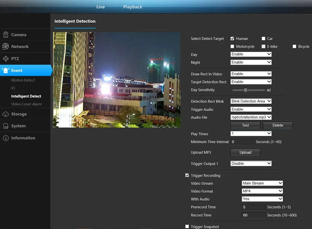 4K 8MP Zoom RTMP IP Camera-IMX415 30X