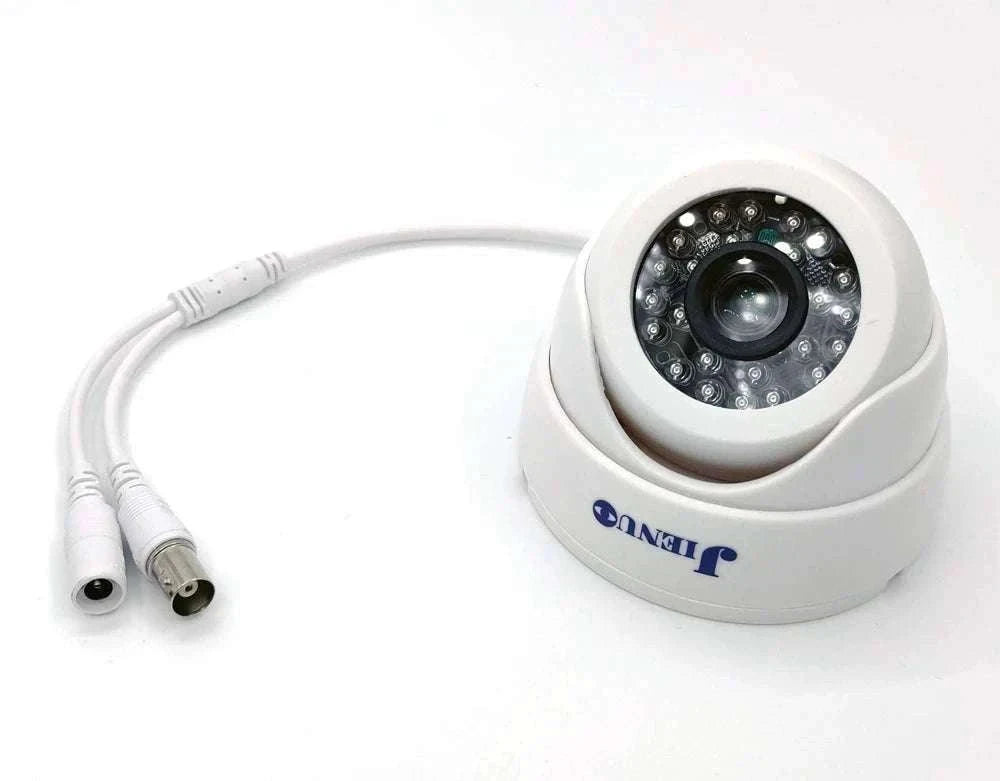 4K AHD Dome CCTV Camera with Night Vision and 25m IR Range-TV connection / NTSC / 12mm