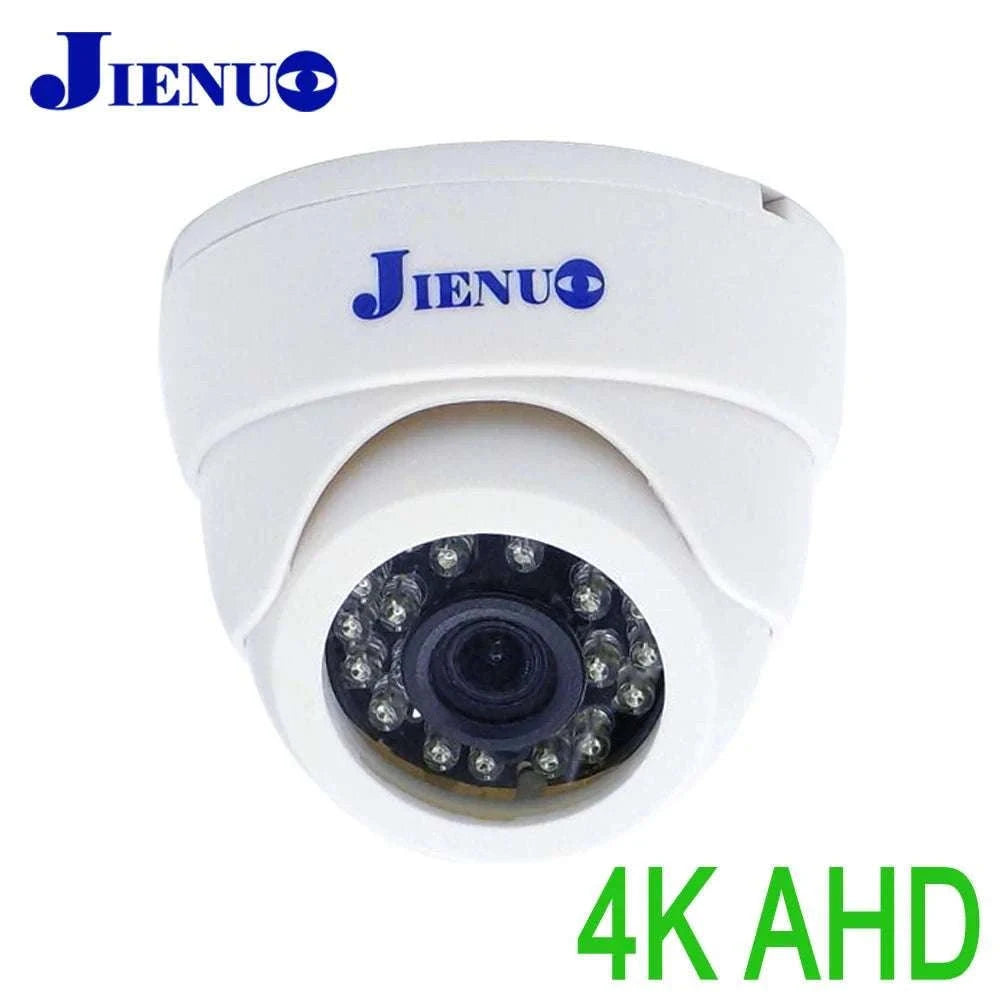 4K AHD Dome CCTV Camera with Night Vision and 25m IR Range-TV connection / NTSC / 12mm