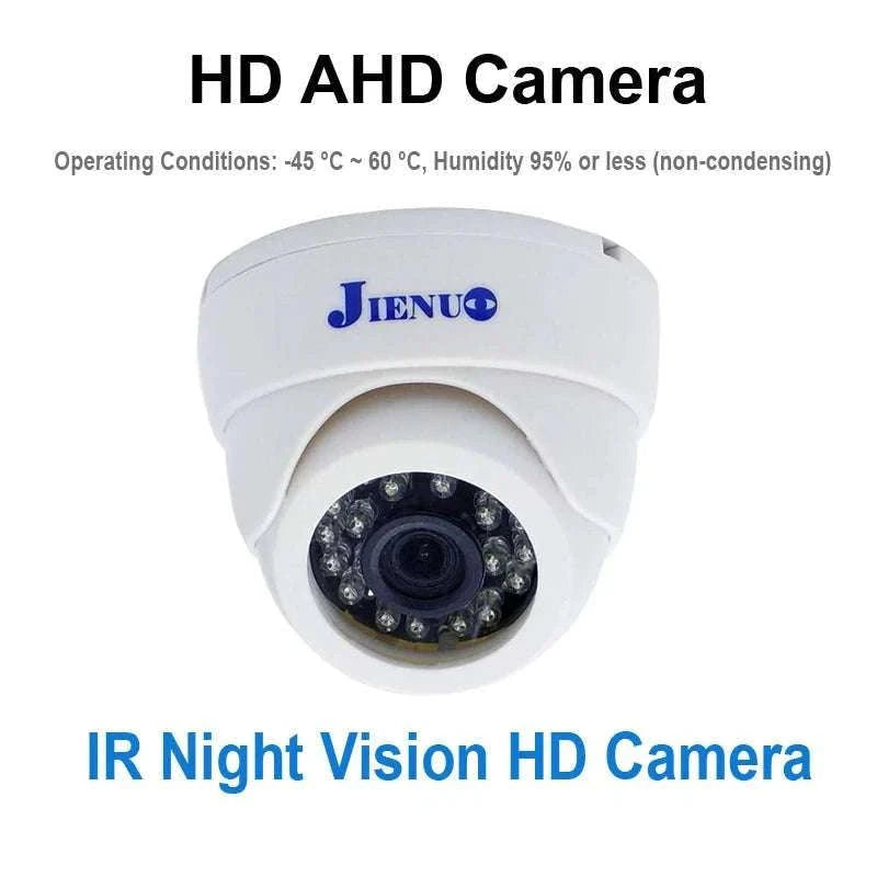4K AHD Dome CCTV Camera with Night Vision and 25m IR Range-TV connection / NTSC / 12mm