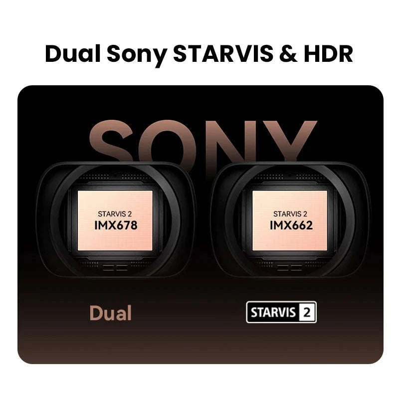 4K Dash Cam Front and Rear Interior Camera with HDR, 5GHz Wi‑Fi, GPS, ADAS, 4G Support-2-Channel / Poland / 256G SD Card