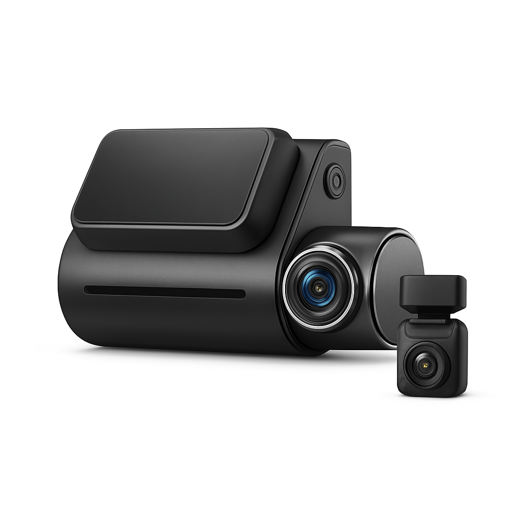 4K Dual Dash Cam with Front & Rear Camera, GPS, WiFi 6 and Voice Control