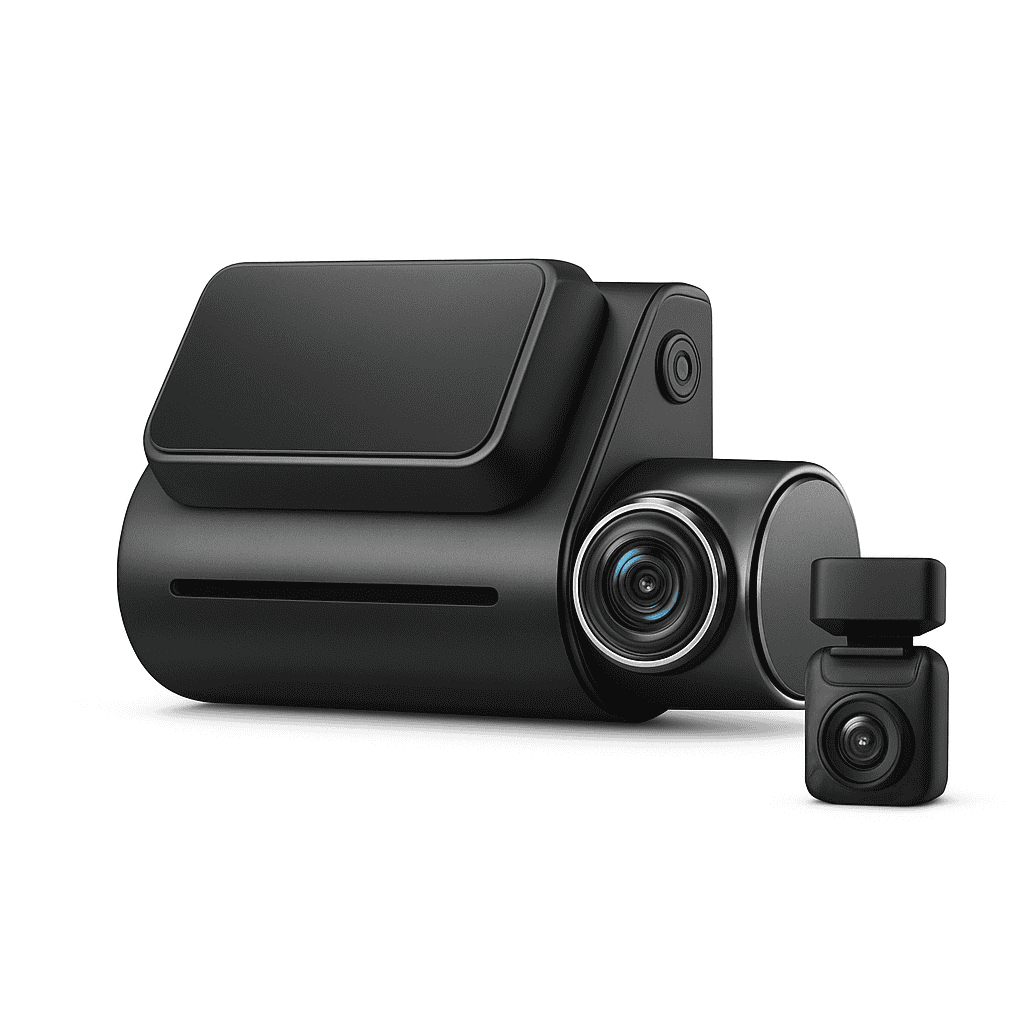 4K Dual Dash Cam with Front & Rear Camera, GPS, WiFi 6 and Voice Control-Front n Rear nTFcard / 64G