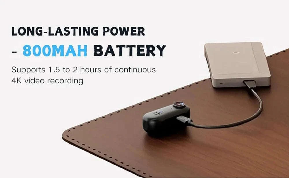 4K HD Mini Pet Collar Camera with Wide‑Angle Lens-UHD Pro 4K (WH-Bas) / With 32G TF Card / China Mainland