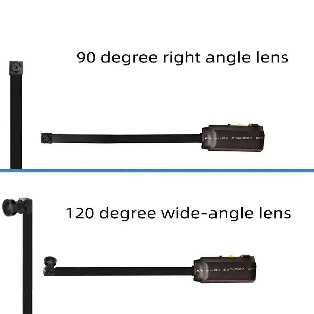 4K HD Mini WiFi Camera with Motion Alerts and Remote Viewing-90 degree camera / Add 128 GB card / CHINA