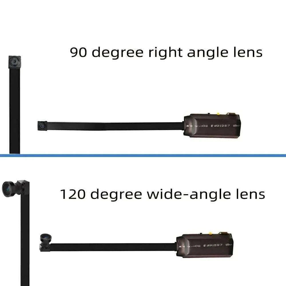 4K HD Mini WiFi Camera with Motion Alerts and Remote Viewing-90 degree camera / Add 128 GB card / CHINA
