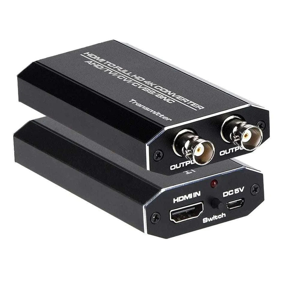 4K HDMI to TVI CVI AHD BNC Video Converter-HDMI to TVI CVI AHD