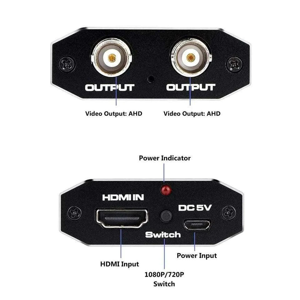 4K HDMI to TVI CVI AHD BNC Video Converter-HDMI to TVI CVI AHD