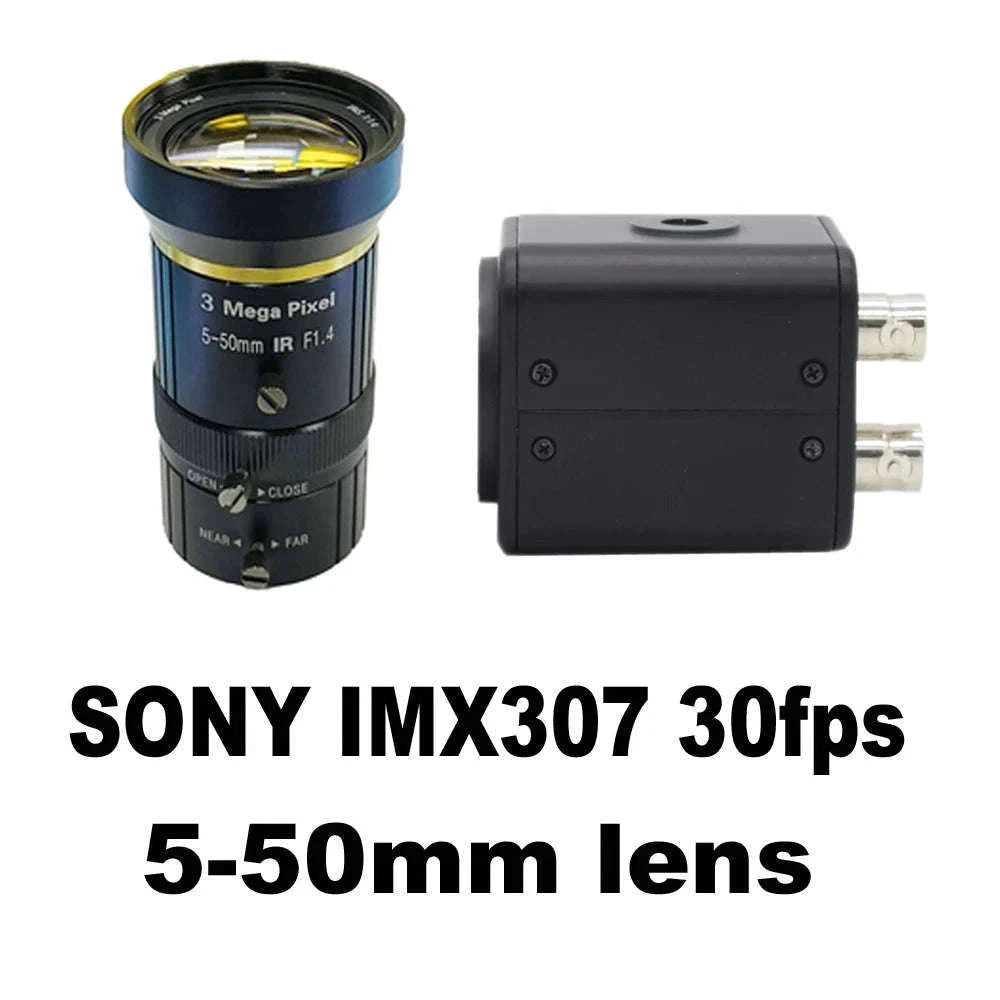 4K IMX385 SDI Industrial Camera for Stable, Clear Imaging-IMX290 2.8-12mm lens