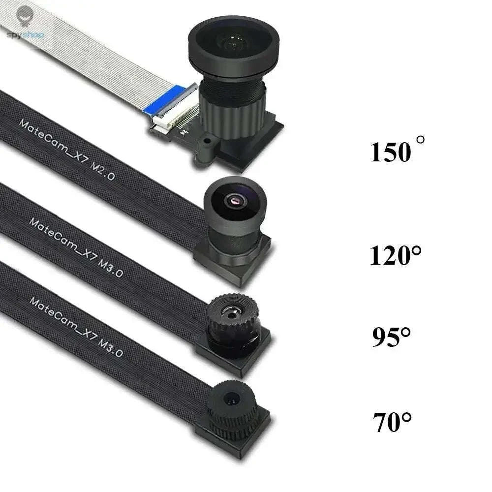 4K Mini Camera WiFi with 4000mAh Battery for Surveillance-No casing Remote / 95 degree Lens